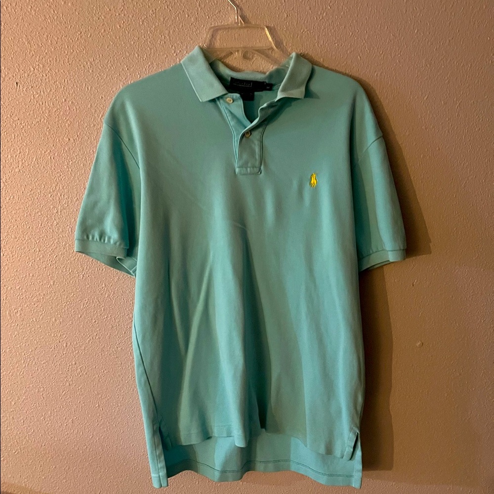 Ralph Lauren Turquoise Polo. Men’s medium.